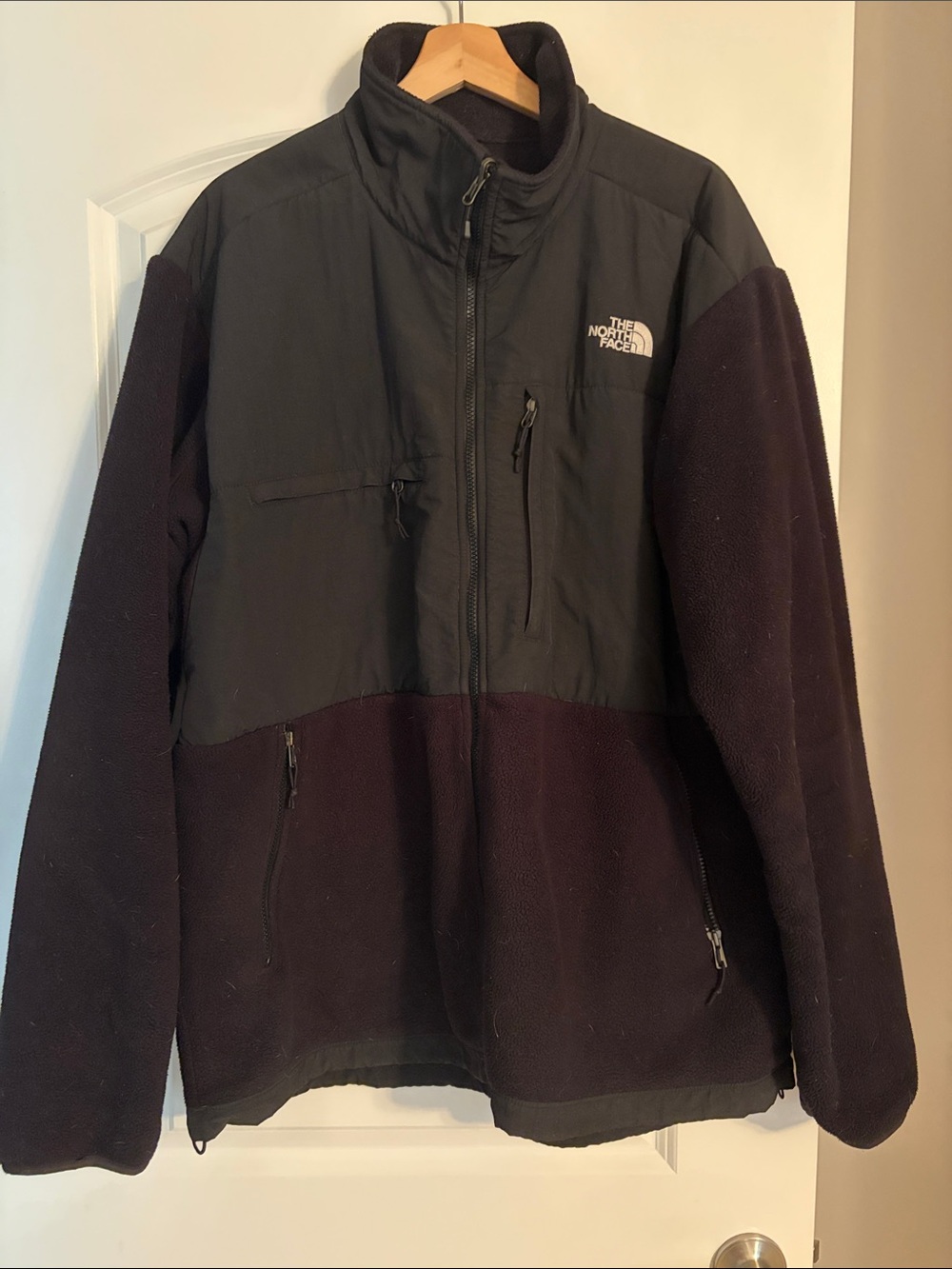The North Face Men's Black Denali Fleece Jacket size XXL